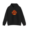 Grillmaster Hoodie – Flame Badge Front + Demon BBQ Back